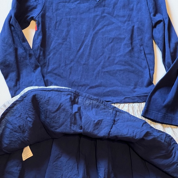 Mini Boden Girls Fun Jersey Woven Dress For Girls - Picture 3 of 7